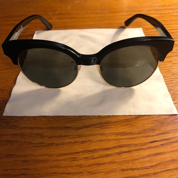 BALENCIAGA Round 51mm Sunglasses BA128 05A - Picture 10 of 10